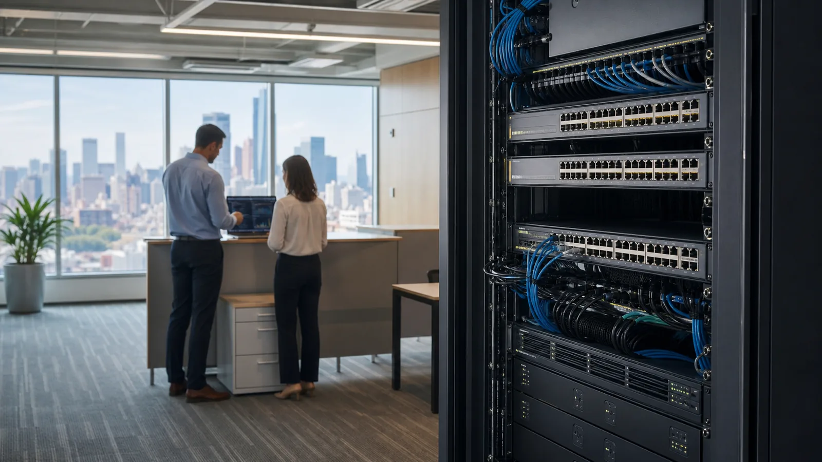 AI MSP NYC in NYC: business call-flow planning for LI Telephone System